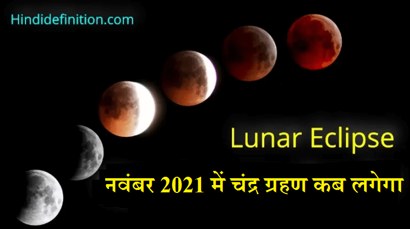 Lunar Eclipse in November 2021