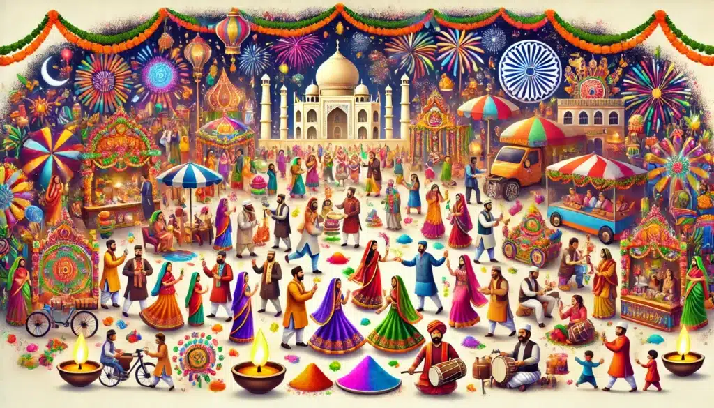 भारतीय संस्कृति और त्योहार: एक विविधता और रंगों से भरा उत्सव
