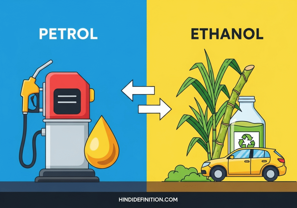 पेट्रोल vs एथनॉल E20 fuel