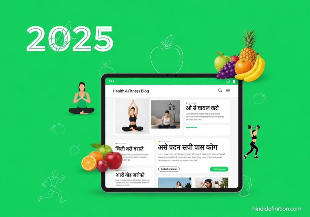 2025 हिंदी हेल्थ ब्लॉग्स