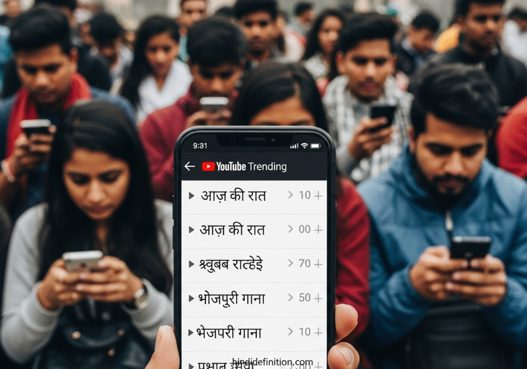 YouTube ट्रेंडिंग सर्च 2025