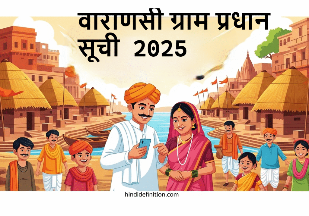 वाराणसी ग्राम प्रधान सूची 2025