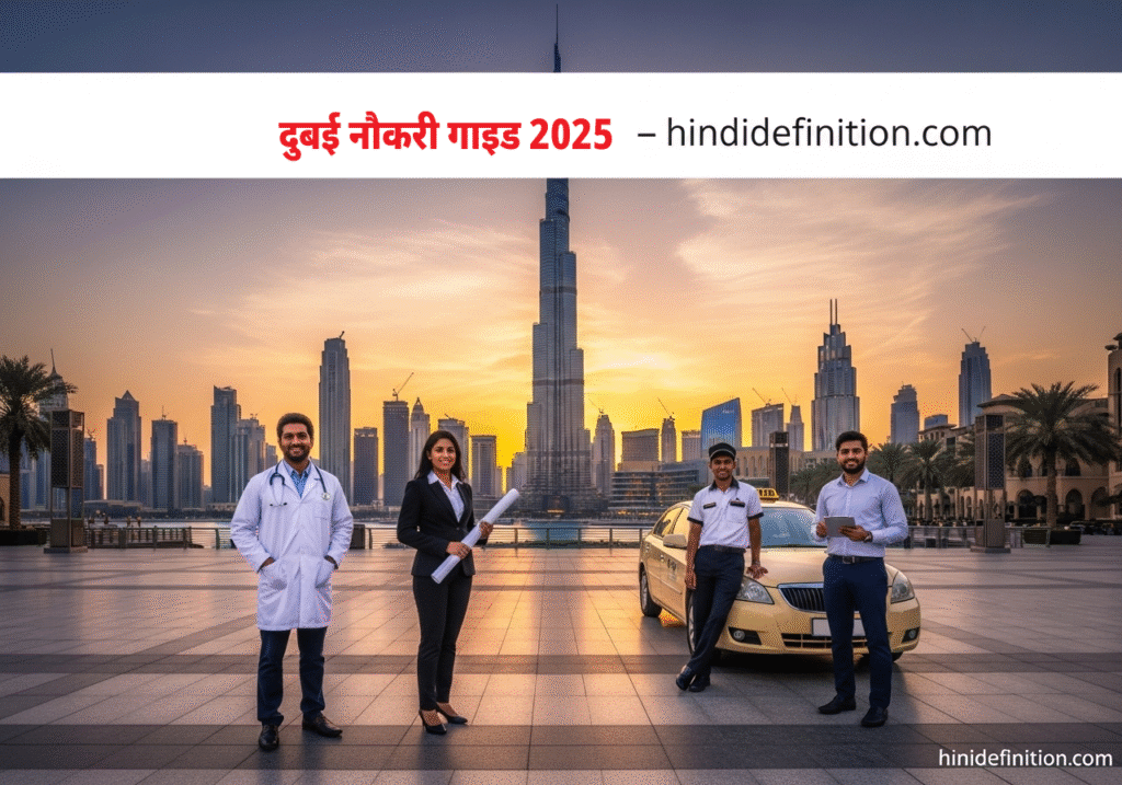 दुबई में नौकरी 2025