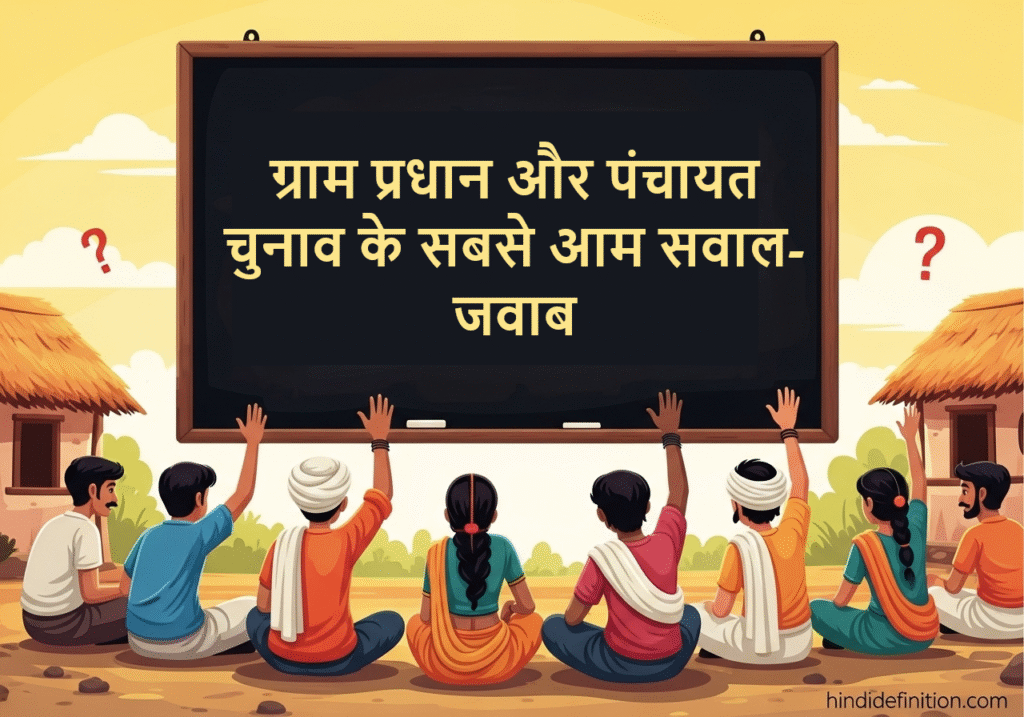 पंचायत चुनाव FAQ