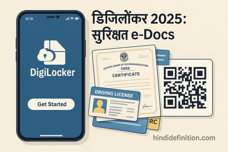 DigiLocker 2025 सुरक्षित e-Docs