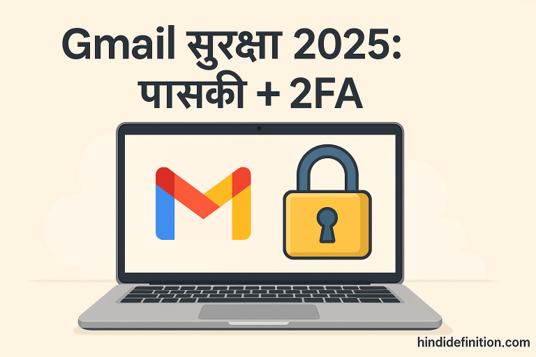 Gmail Security 2025—Passkey + 2FA
